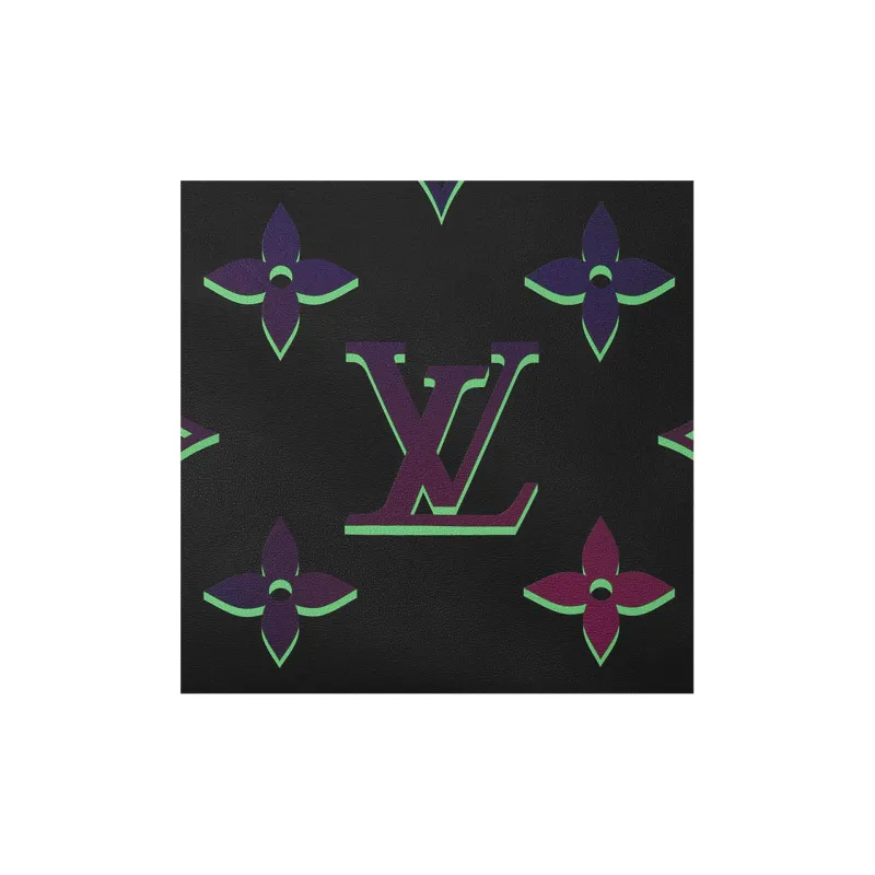 LOUIS VUITTON Travel Bag Meteor 50 Black Borealis-3