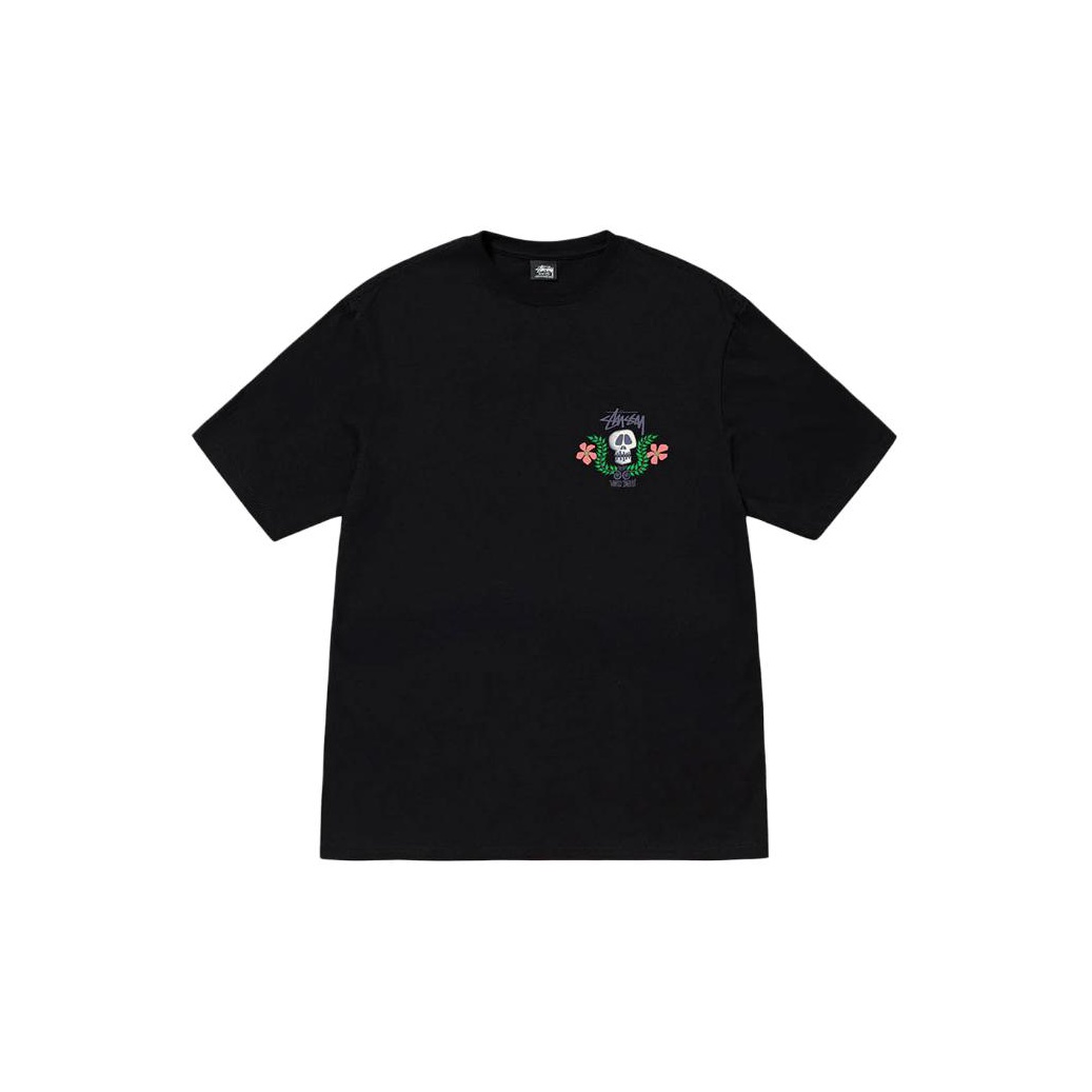 Stussy Skull Crest Tee White S - POIZON