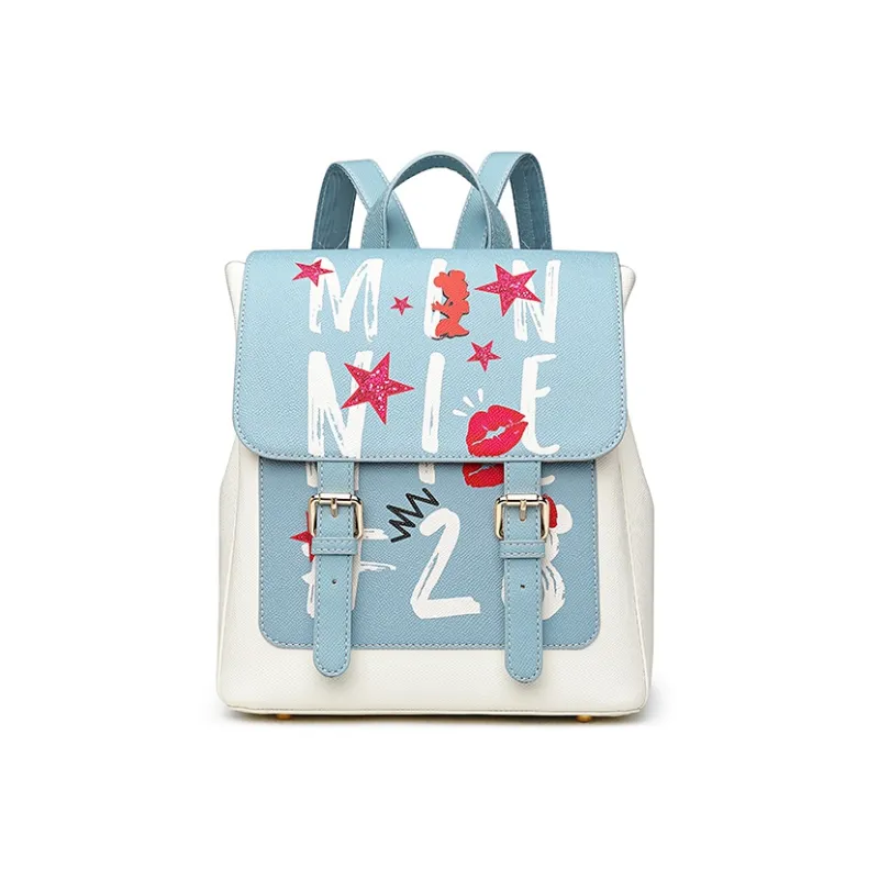 Disney Minnie Series Pu Leather Backpack Regular Women's-1