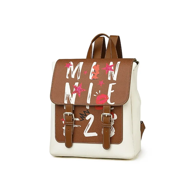 Disney Minnie Series Pu Leather Backpack Regular Women's-10