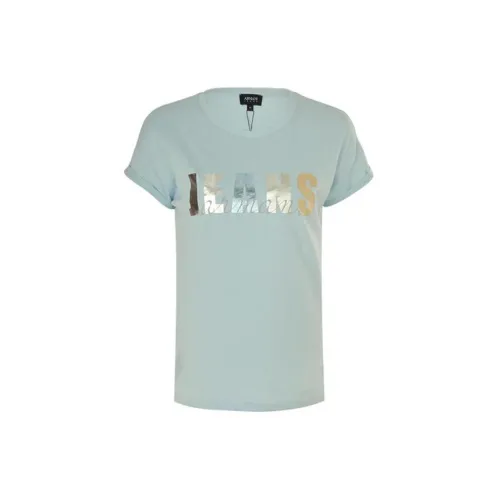 ARMANI JEANS T-Shirts Women's Light Blue