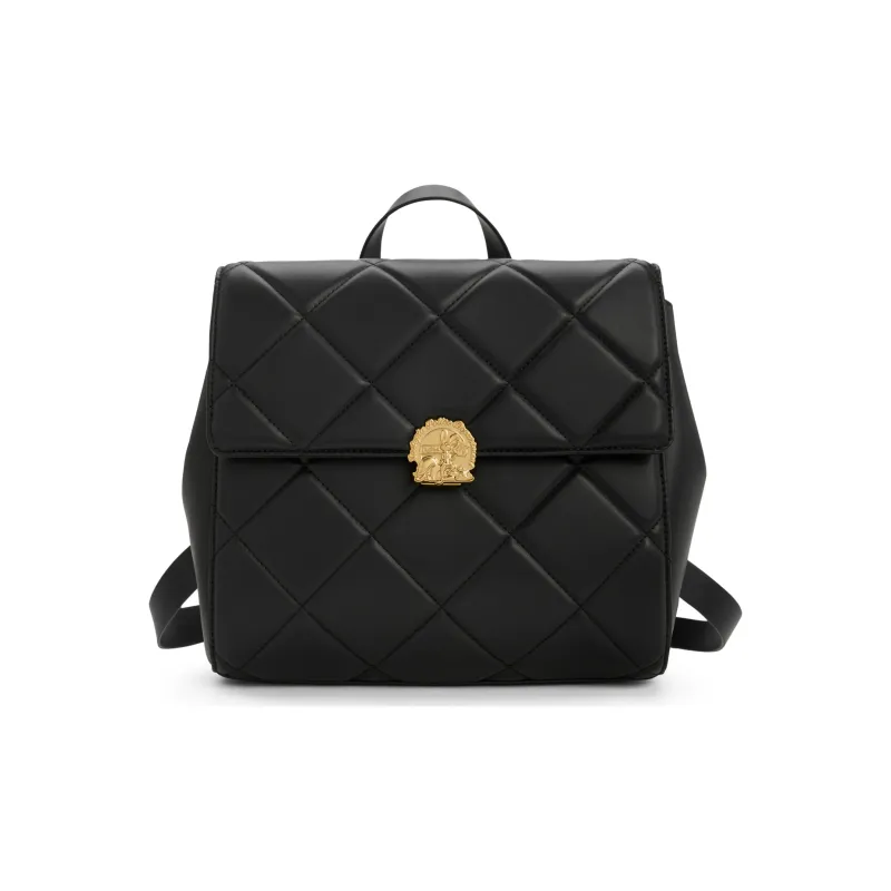 CHARLES&KEITH Zootopia Series Embossed Leather Backpack Medium Size Women's Multicolor-3