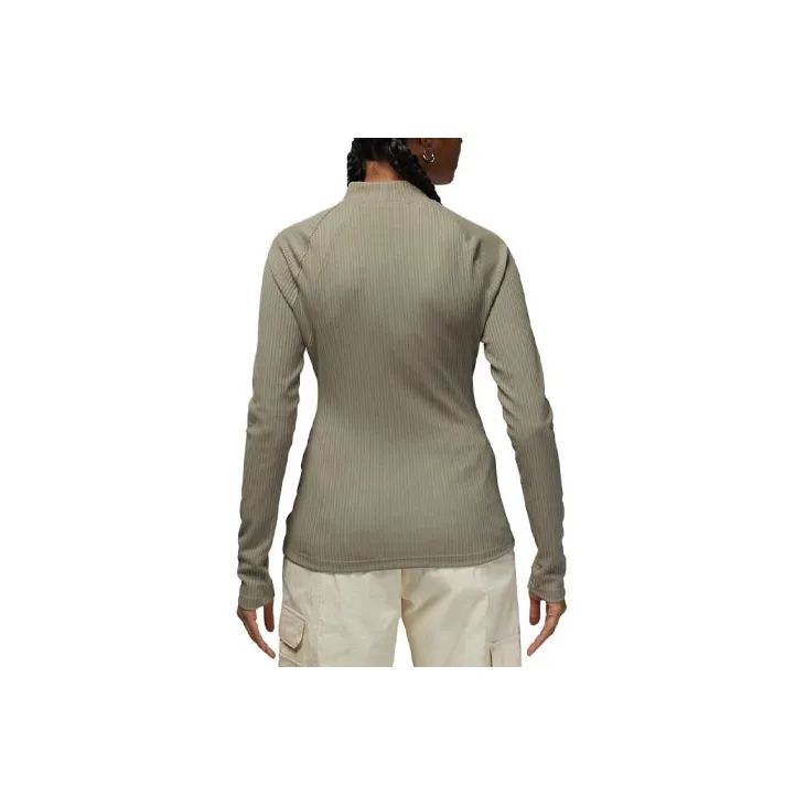 Jordan Flight T Shirts Women's Olive-1