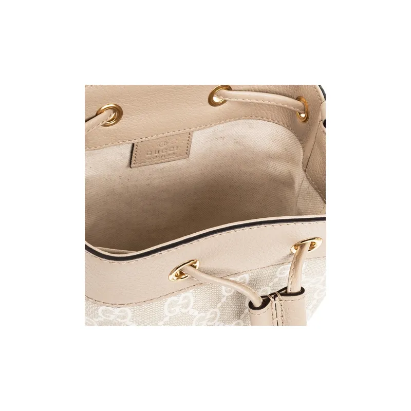 GUCCI Canvas With Leather Bucket Bags Crossbody Bag, Shoulder Bag Women's-3