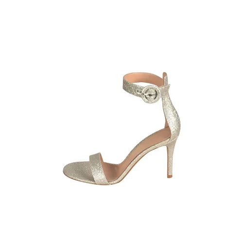 GIANVITO ROSSI One Strap Sandals Women's Silver