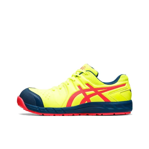 Asics Winjob Casual Shoes Unisex Low-Top Yellow/Blue