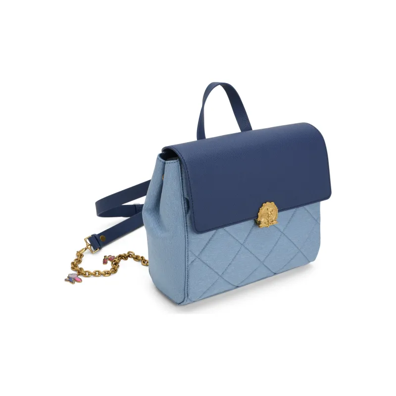 CHARLES&KEITH Zootopia Series Embossed Leather Backpack Medium Size Women's Multicolor-1