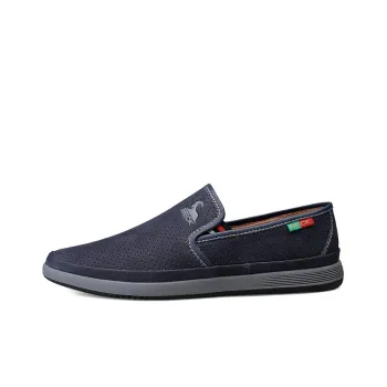 BECK Men's Casual Shoes Men Low Top Blue/Sand