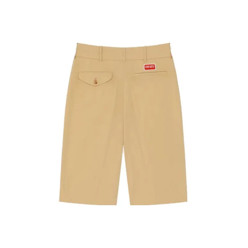 KENZO Casual Shorts Men Khaki-1