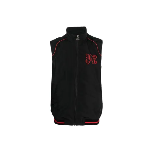 PALM ANGELS Paddock Logo-embroidered Vest