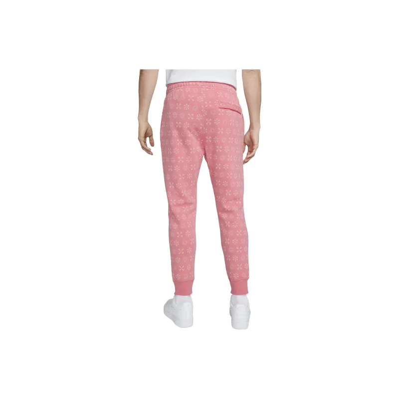 Nike Knitted Sweatpants Men Pink-1