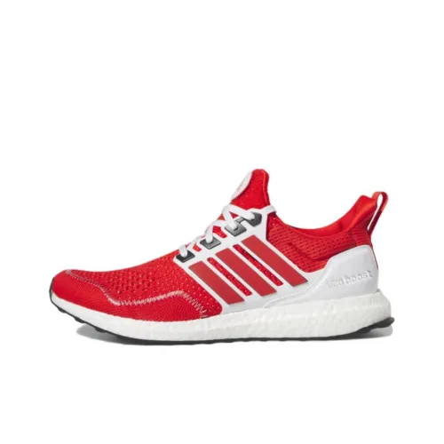 Adidas ULT Anti Slip And Wear Resistant Lightweight Low Top Running Shoes Unisex Red White