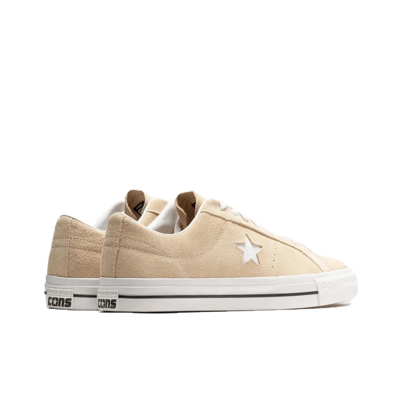 Converse One Star Pro Vintage Suede Low 'Oat Milk'-3