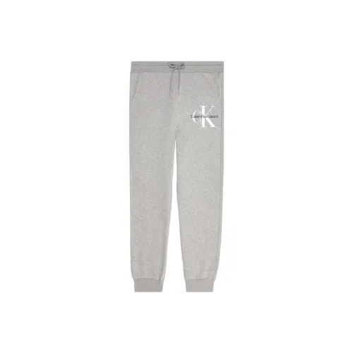 Calvin Klein Knitted Sweatpants Men Gray