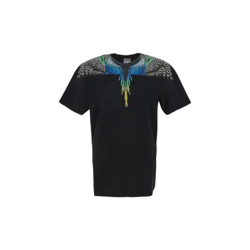 MARCELO BURLON COUNTY OF MILAN Patchwork Wings Cotton T-shirt