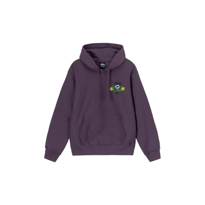 Stussy Skull Crest Hoodie-5