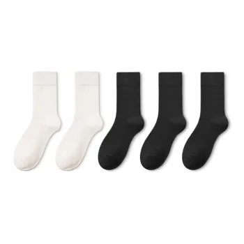 SHIWAJI Knee High Socks Men's 5 Pack