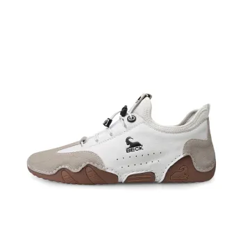 BECK Men's Casual Shoes Men Low Top White/Green/Gray