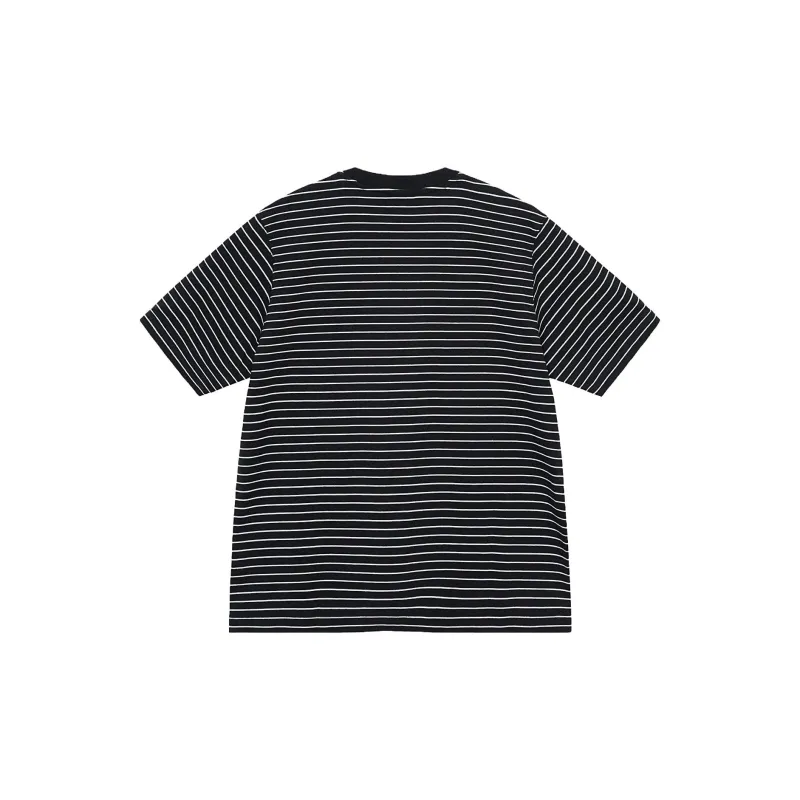 Stussy Pin Striped Short Sleeve Crew-6