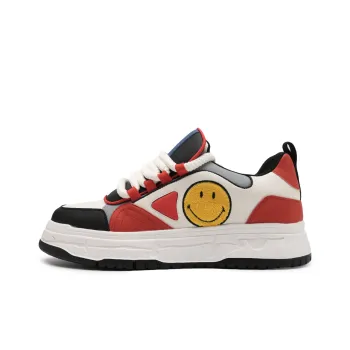 SMILEY France Smiley Face Stylish Skateboarding Shoes Men's