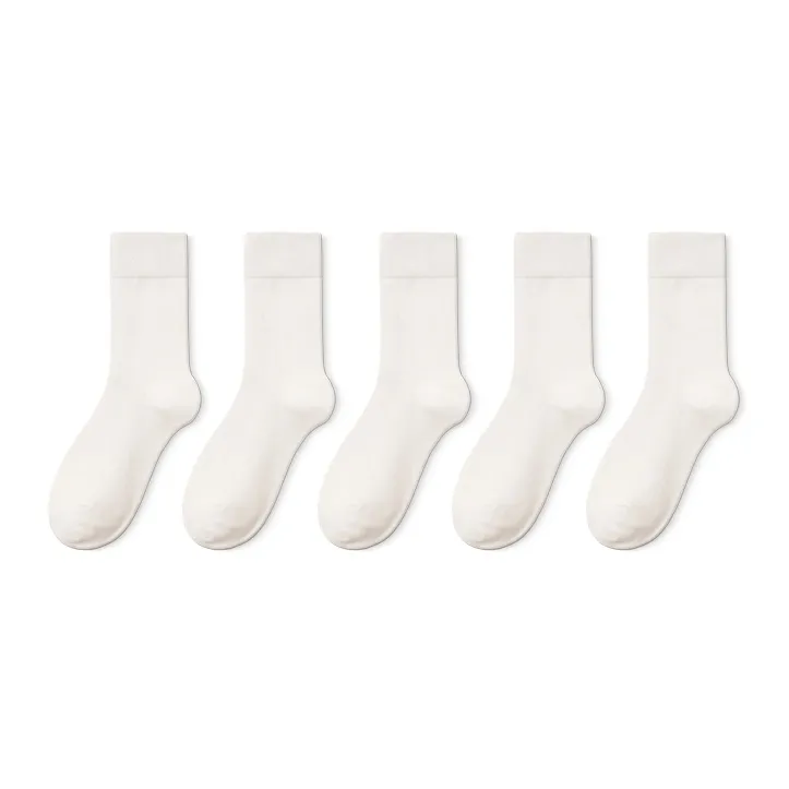 SHIWAJI Knee-High Socks Men's 5 Pack-1