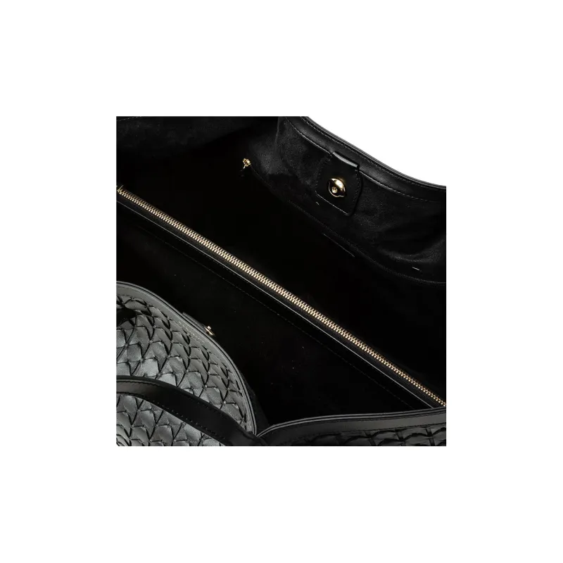 Serapian Secret Logo Printed Tote Bag-4