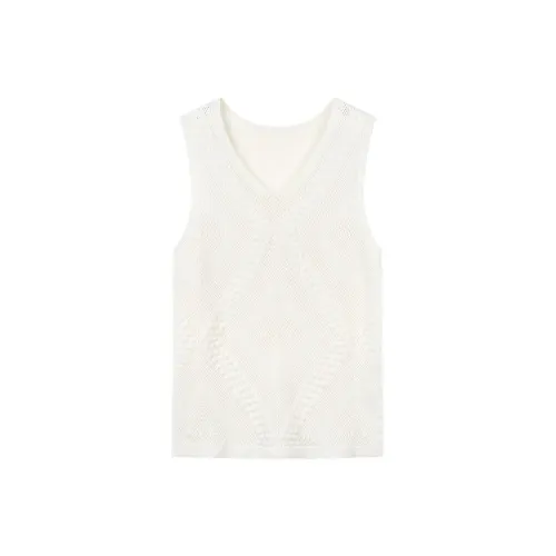 Migu Tank Tops Women's White