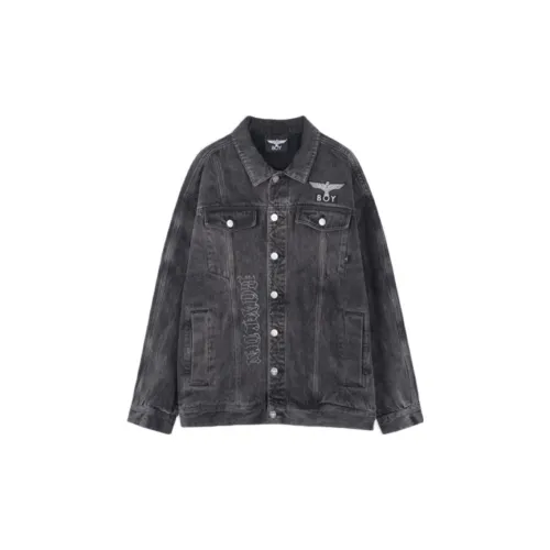 Boy London Denim Jackets Unisex Black