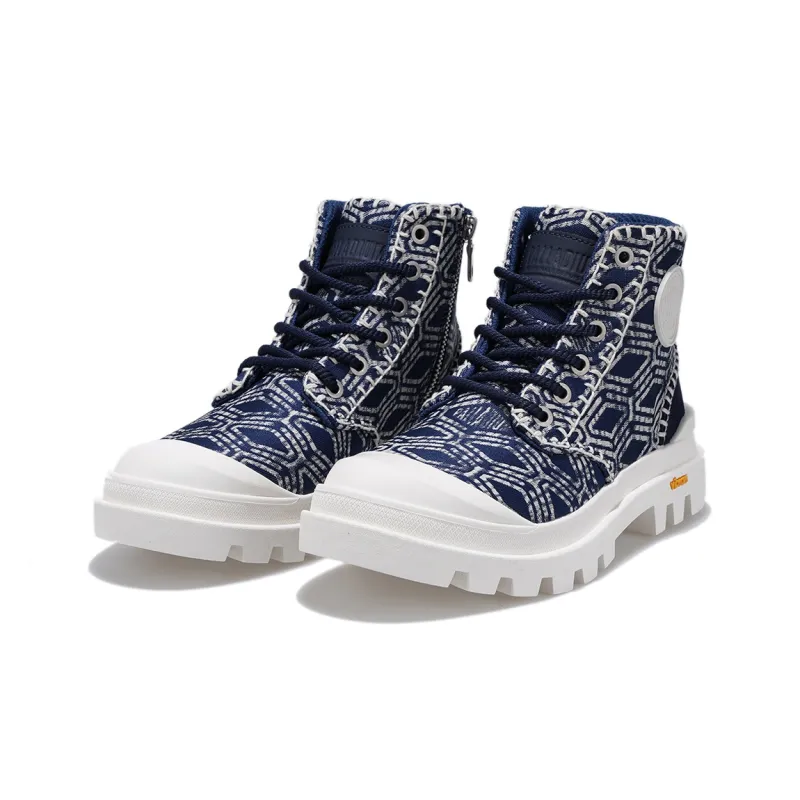 Palladium Crew Martin Boot Women's Blue-1