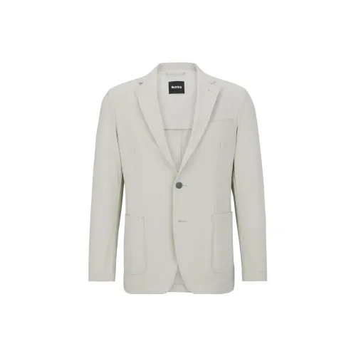 HUGO BOSS Business Suits Men Off White