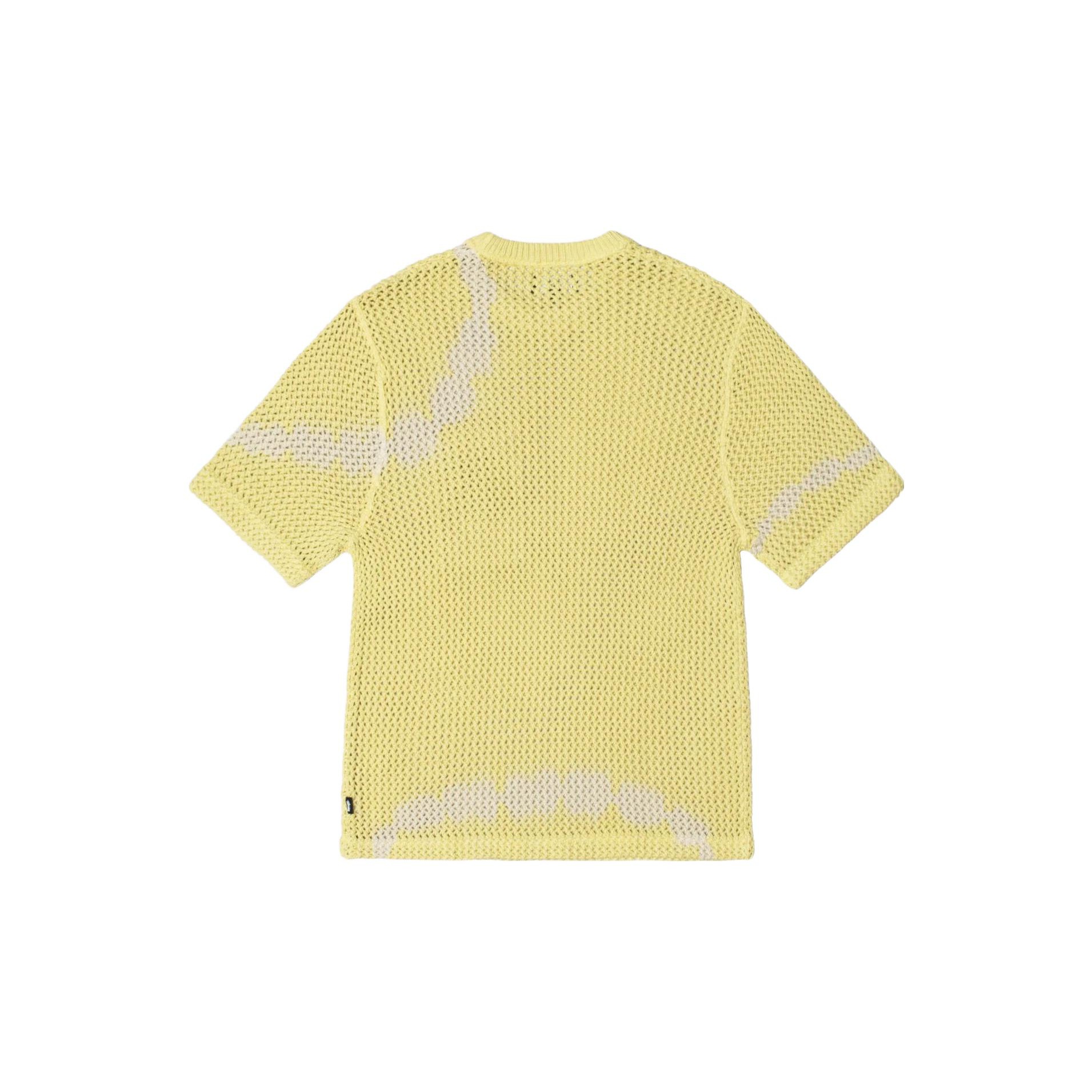stussy O'DYED MESH CREW - メルカリ