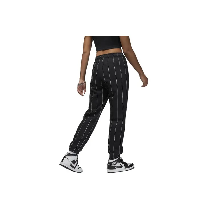 Jordan Brooklyn Knitted Sweatpants Women's Black-1