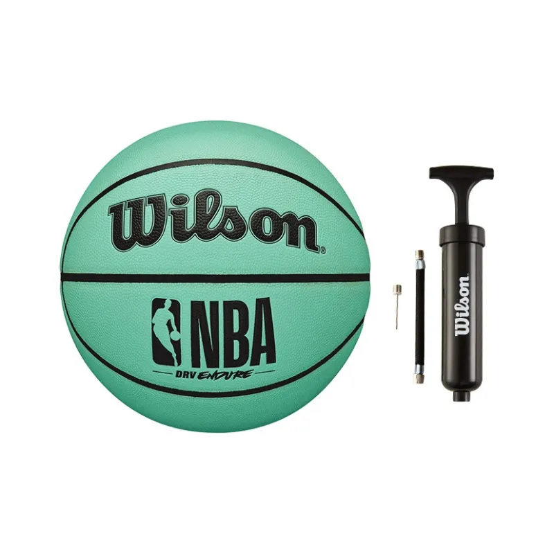 Wilson NBA Series PU Basketball Green Size 7 Ball Training Unisex-7