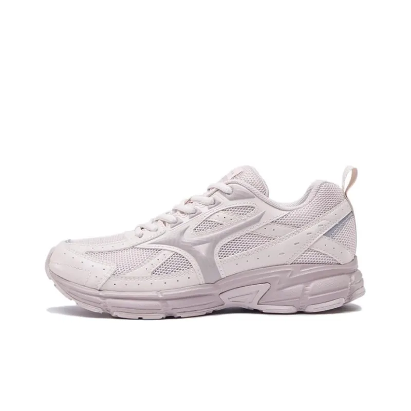 Mizuno Speed Anti-Slip Wear-Resistant Low-Top Running Shoes Unisex Gray Pink-0