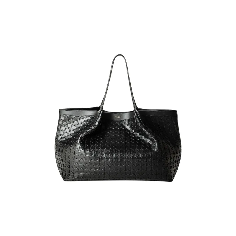 Serapian Secret Logo Printed Tote Bag-0