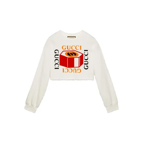 GUCCI Crop Tops Women's White