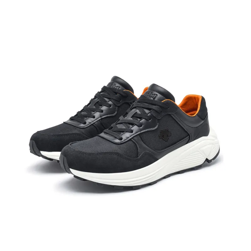 DESCENTE Descente X Paul Smith Collection Durable Breathable Low Top Casual Running Shoes Men's Black-3