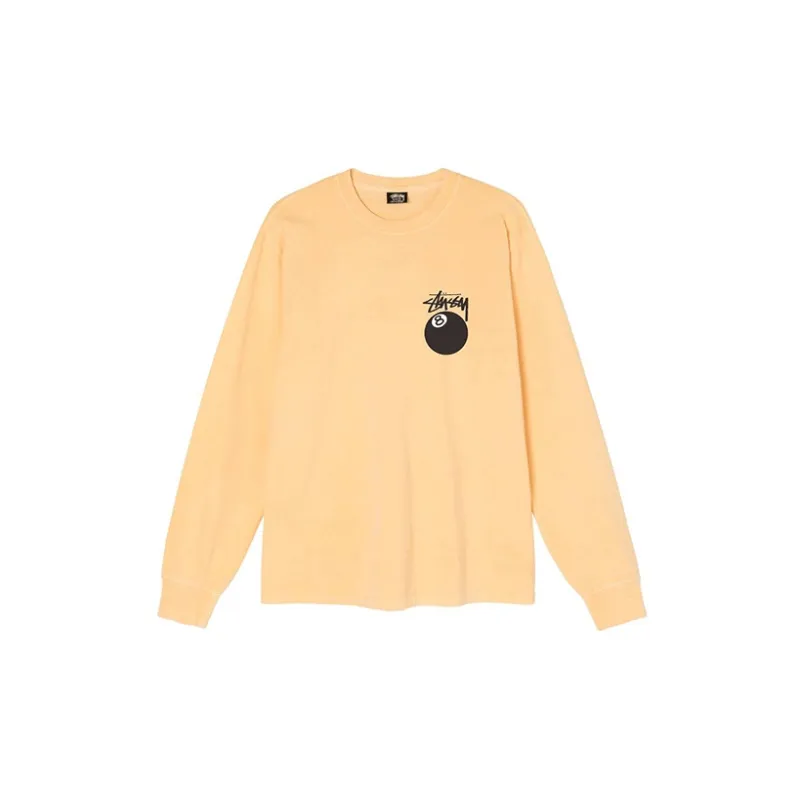 Stussy 8 Ball Pigment Dyed Long Sleeve Tee-7
