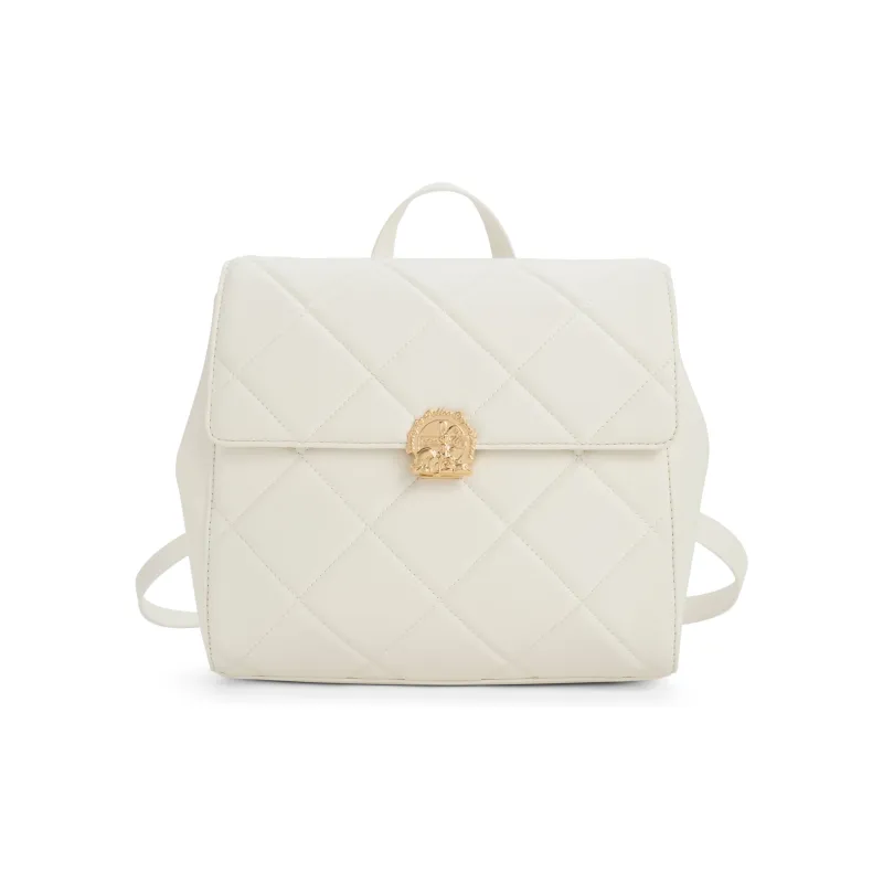 CHARLES&KEITH Zootopia Series Embossed Leather Backpack Medium Size Women's Multicolor-7