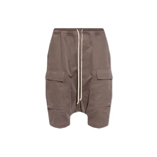 RICK OWENS Casual Shorts Men Brown