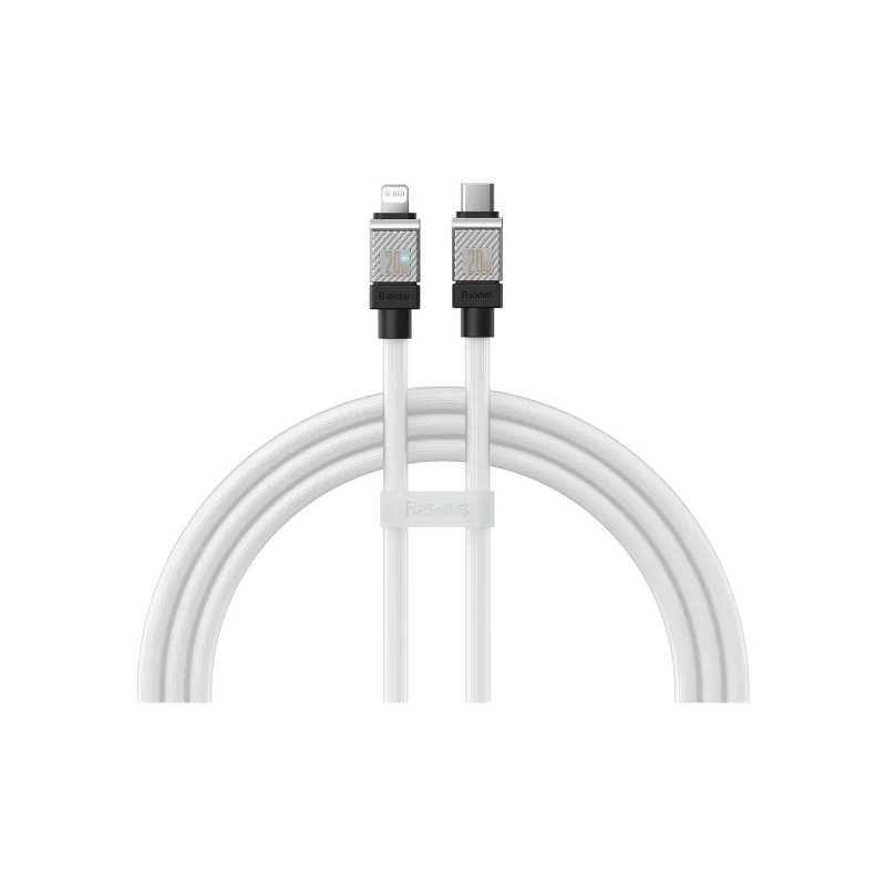 Baseus 1 Meter One Drag One USB A To Tpye CType C To IP Coolplay Apple Android Fast Charging Cable-0
