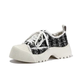 SELAIYA Platform Shoes 5cm Women's Black