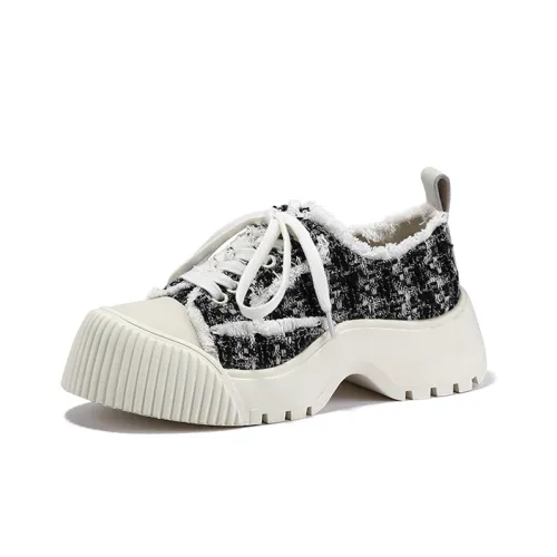 SELAIYA Platform Shoes 5cm Women's Black