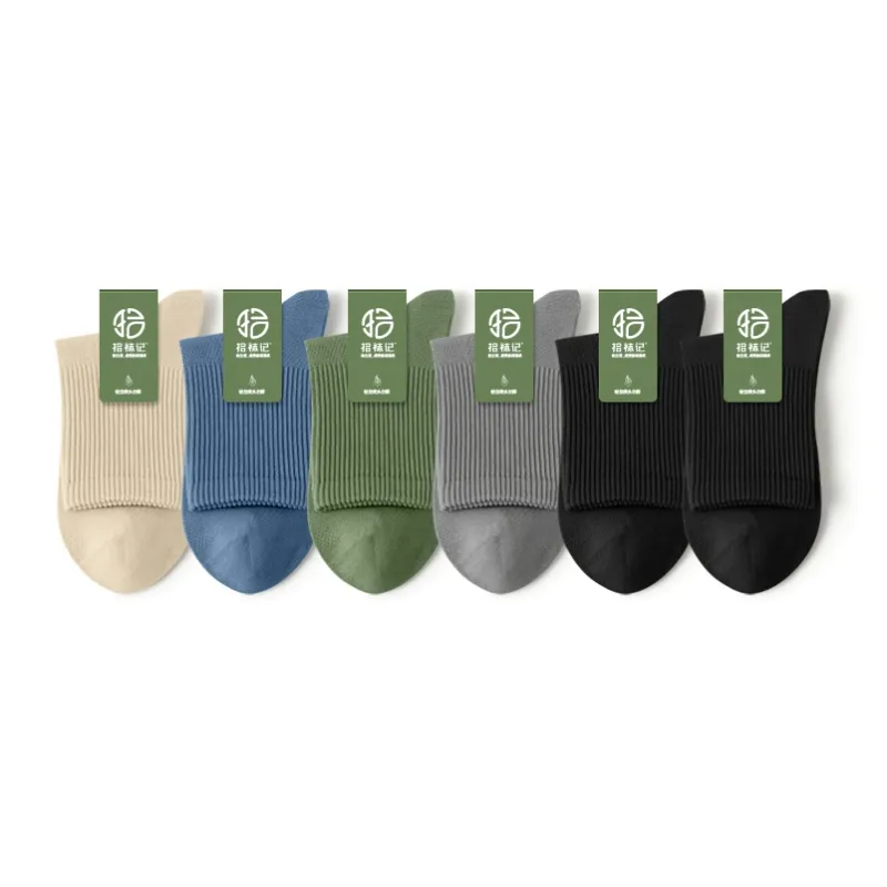 SHIWAJI Men Mid Calf Socks-3