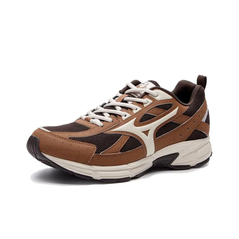 Mizuno Anti-Slip And Wear-Resistant Breathable Low-Top Training Running Shoes Unisex Umber-1