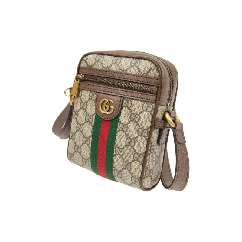 GUCCI Ophidia GG Shoulder Bag Beige/Ebony-1
