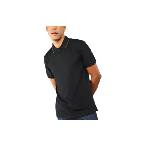 Calvin Klein Polo Shirts Men Black