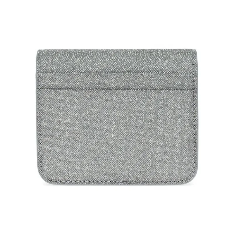 Balenciaga Nylon Wallet Regular Women's Silver-2
