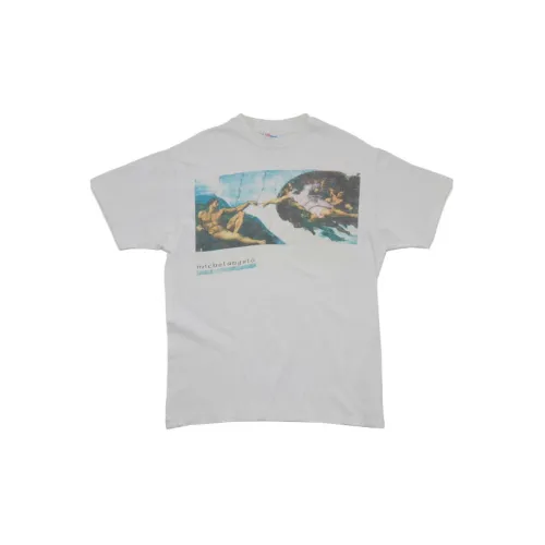 SAINT LAURENT T-Shirts Unisex Gray