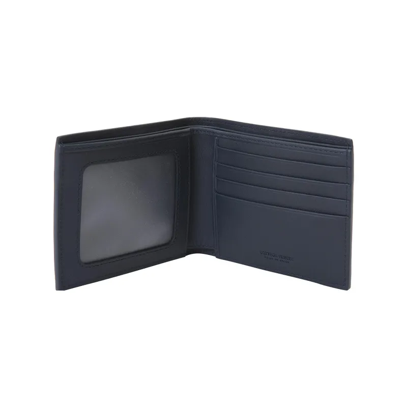 Bottega Veneta Cow Leather Wallet Men's Dark Blue-4